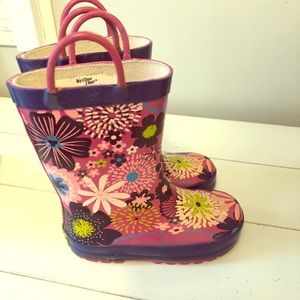 Toddler girl rain boots size 9